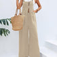 Full Size Wide Leg Overalls with Pockets