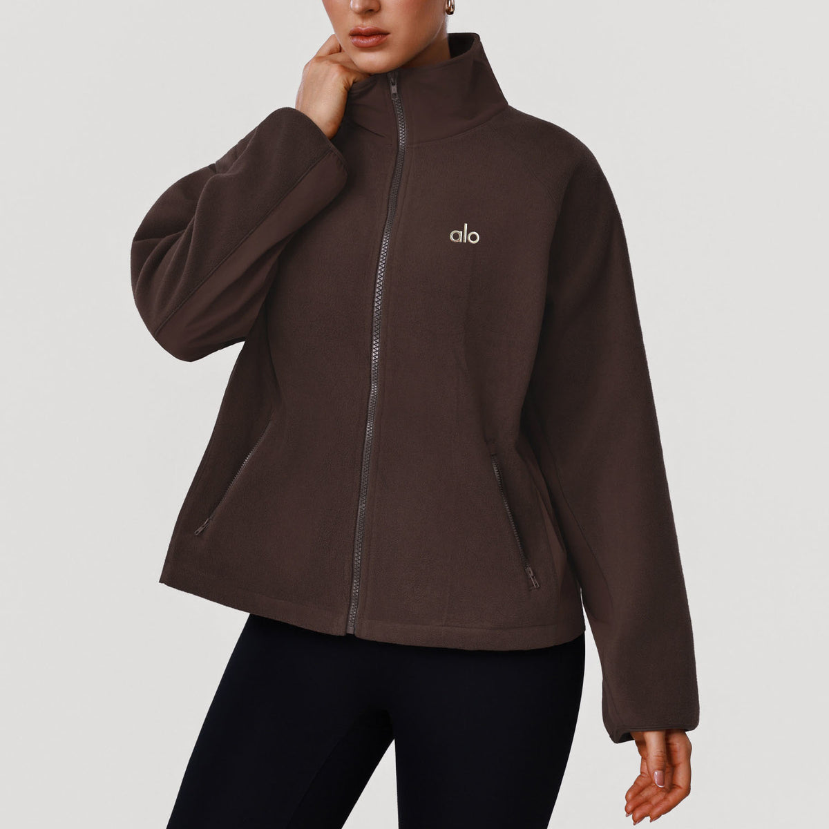 Cozy Fleece Full Zip Up Jacket