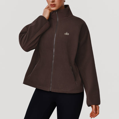 Cozy Fleece Full Zip Up Jacket