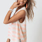 Flag Knited Tank Top