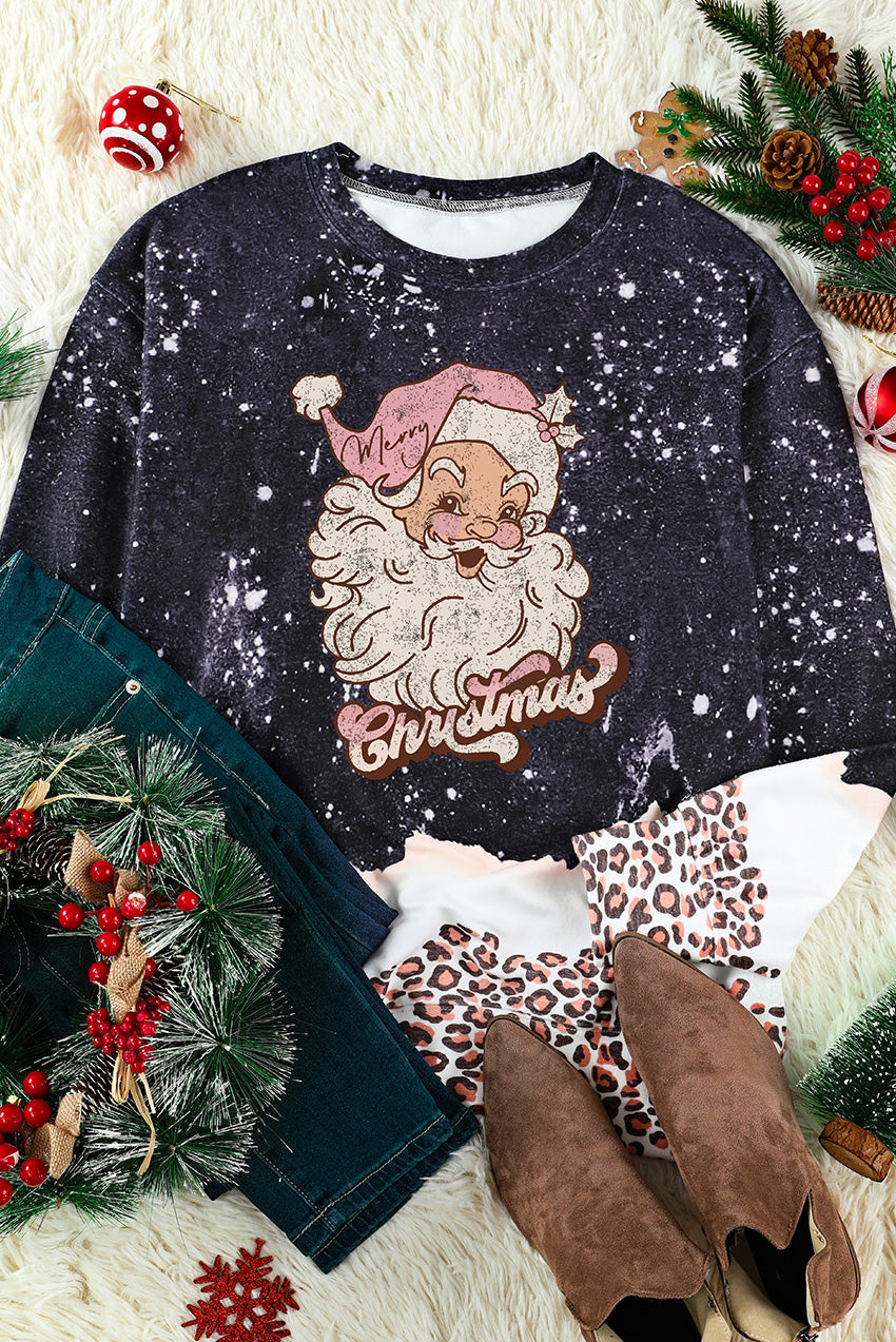 Santa Graphic Sweatshirt