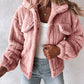 Sequin Patchwork Plush Jacket