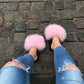 Fur Slippers Slides For Women - KOC