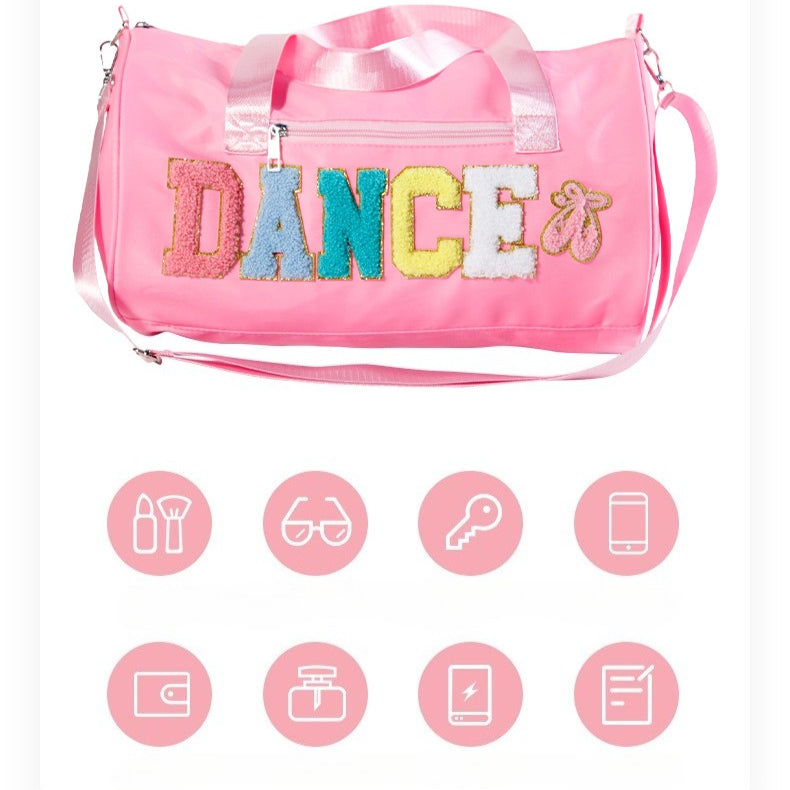 Dance Bag for Girls Weekender Travel Duffle Bag