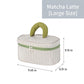 Portable Cosmetic Bag with Personalized Embroidered Name
