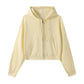 Yoga Full-Zip Cropped Hoodie