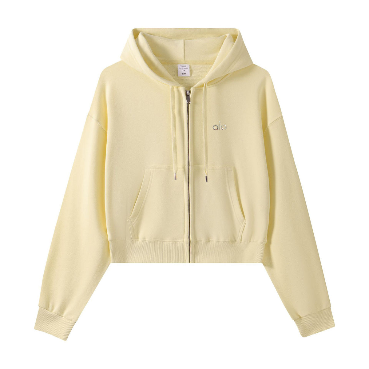 Yoga Full-Zip Cropped Hoodie