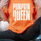 PUMPKIN QUEEN Graphic Crew Neck Tee