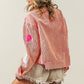 Valentine Heart Sequined Corduroy Jacket