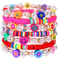 Colorful Clay Fruit Smiley Beaded Bracelet - KOC