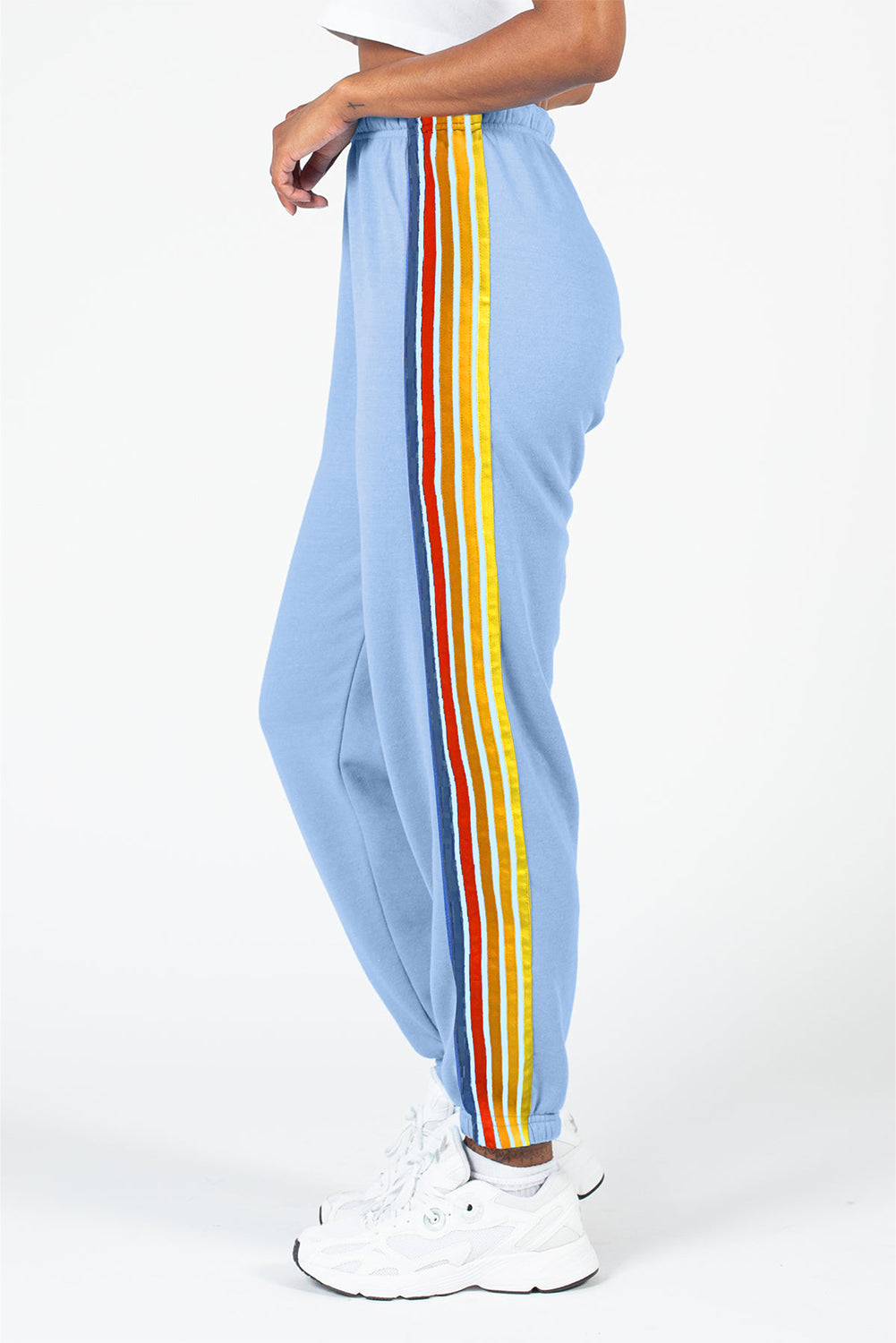 Rainbows Stripes High Waist Sweatpants