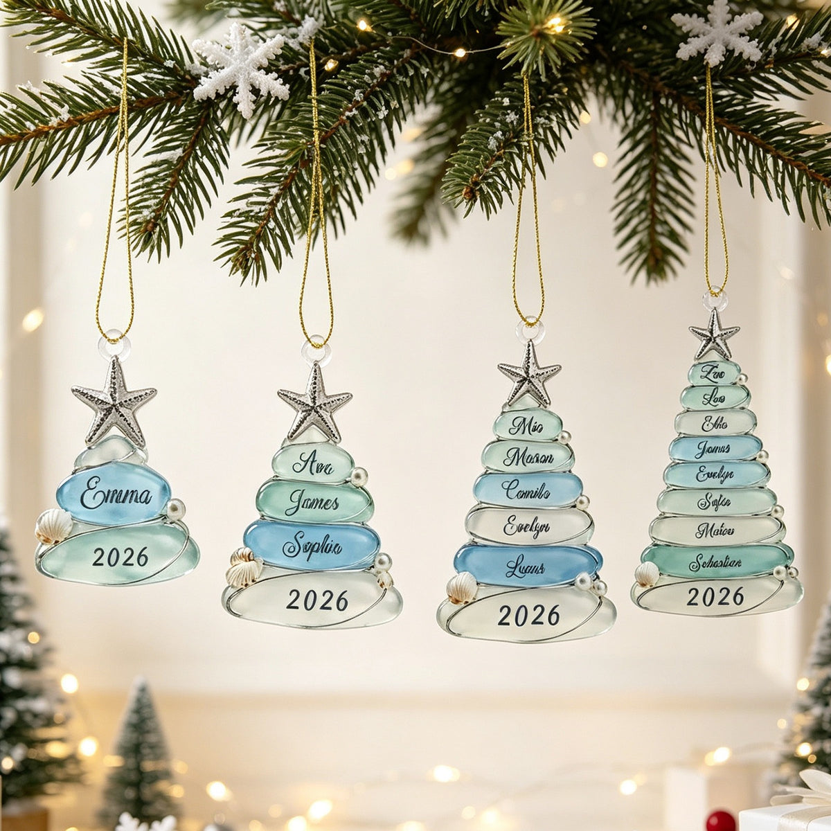 Custom Christmas Tree Ornament