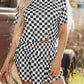 (Preorder 5.1)Checkerboard Tee and Skorts 2 Piece Outfit