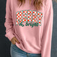 MERRY & Bright Graphic Holiday Pullover Sweatshirt