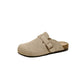 Classic Suede Cork Mules
