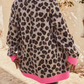 Button Down Leopard Print Cardigan