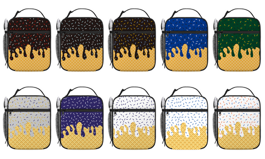 Custom Ice Cream Tote Lunch Bag