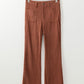 Western High Waist Corduroy Pants