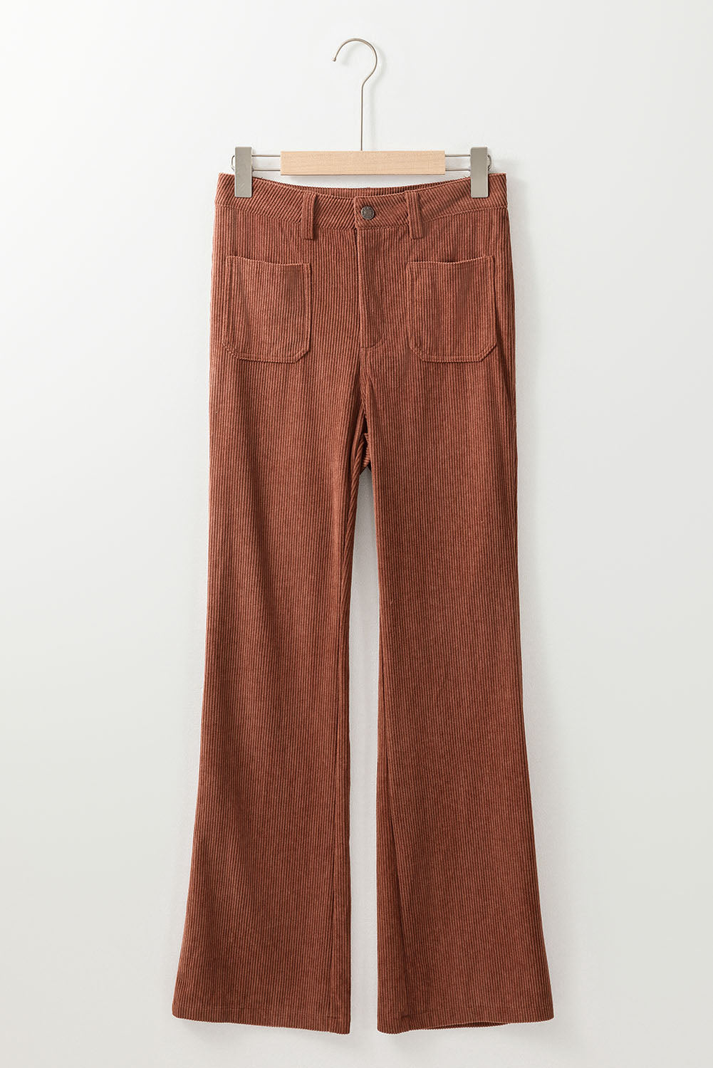 Western High Waist Corduroy Pants