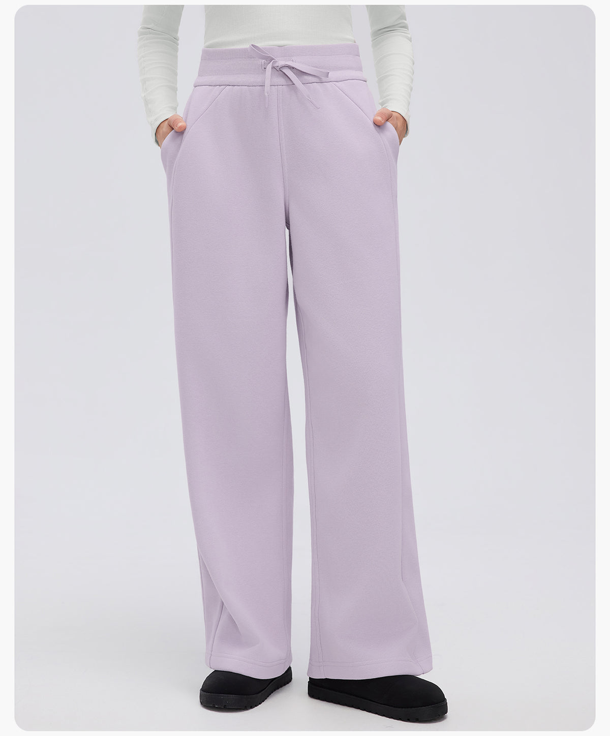 Fleece Lined Scuba Sweatpants