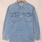 (Pre order 10.15)Raw Hem Denim Jacket