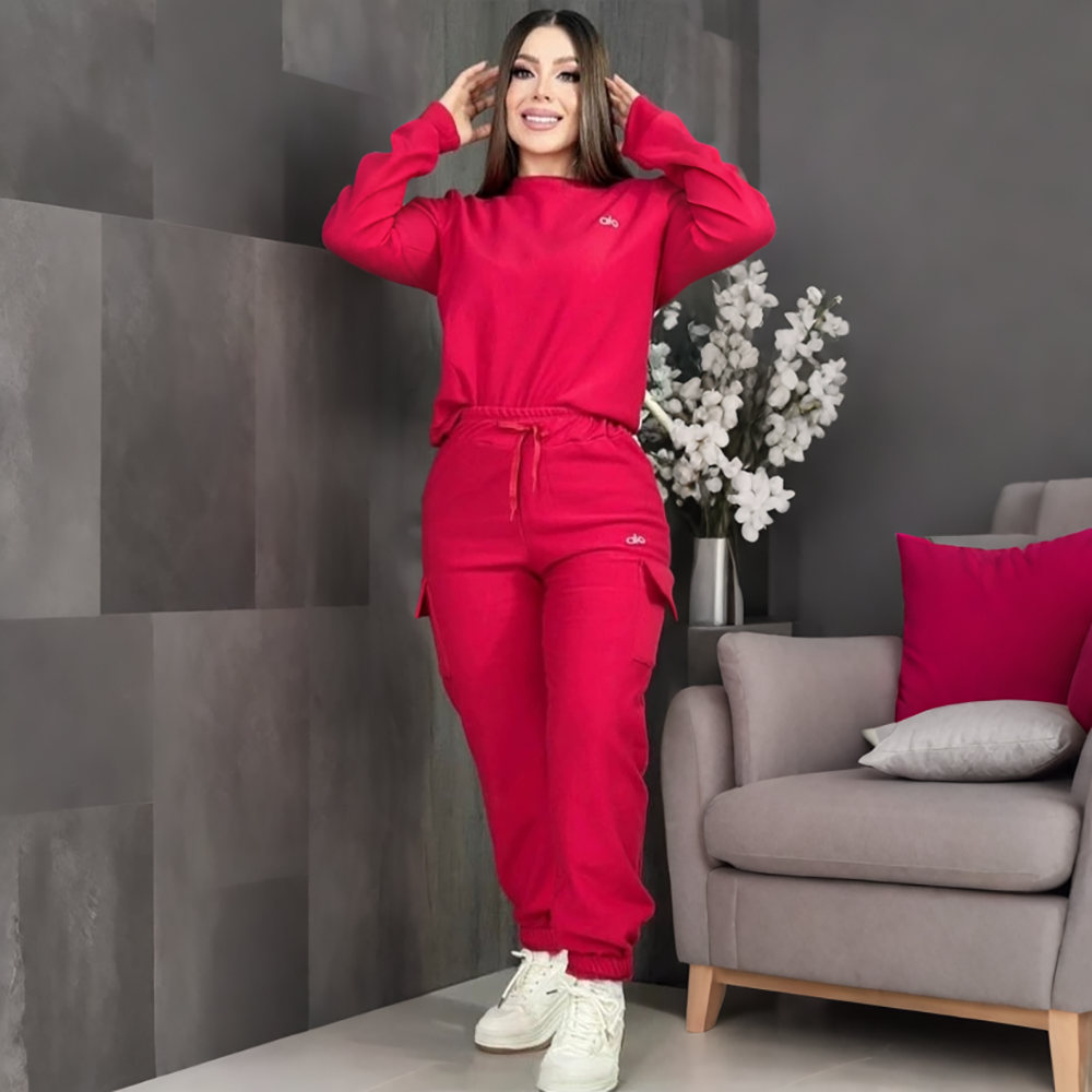 A-Long-sleeve two-piece sett(Y71659)