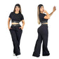 A-Two-piece yoga set（Q6384）