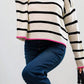 Stripe Contrast Sweater