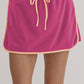 Color Contrast Pullover and Skort Set