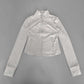 Slim Fit Full-Zip Athletic Yoga Jacket