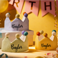 Custom Embroidered Name Birthday Crown Hat for Kids
