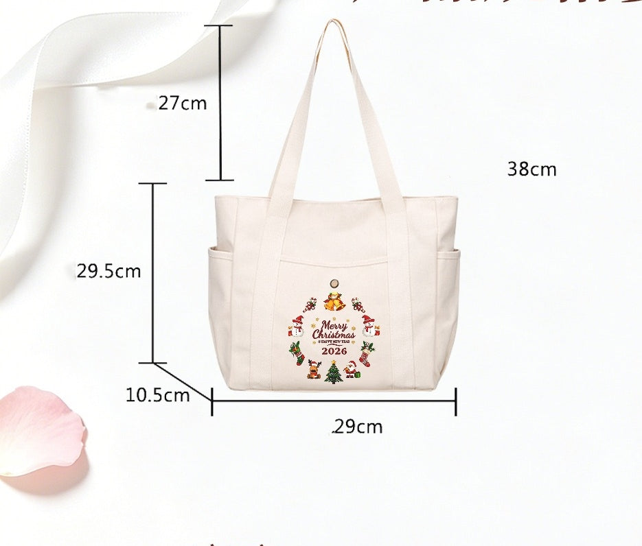 Personalized Canvas Tote Bag