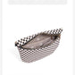 Checkered Woven Crossbody Fanny Pack