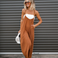 Suspender Loose Wide Leg Jumpsuit