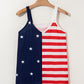 Independence Day Stars and Stripes Printed Casual Tank Top