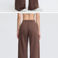 High-Waist Wide-Leg Sweatpants