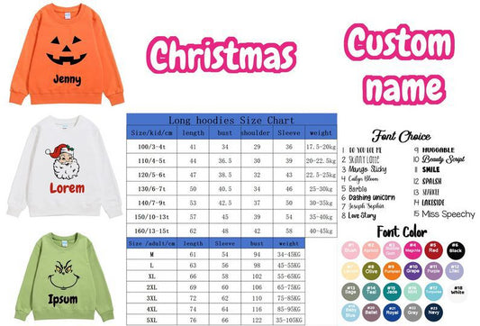 Holiday Custom Sweatshirt