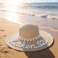 Women's Personalized Summer Straw Hat