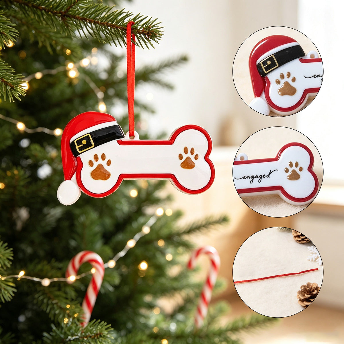 Pet Bone Christmas Christmas Decoration