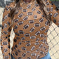 Game Day Rugby Mesh Sheer Long Sleeve Top