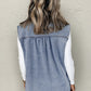 (Pre order 3.10)Denim Pocket Vest Jacket