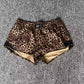 Trendy Leopard Print Two-Piece Lounge Set
