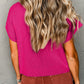 Pocket Ribbed Knit Sweater