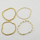 Gold  Bracelet Stack