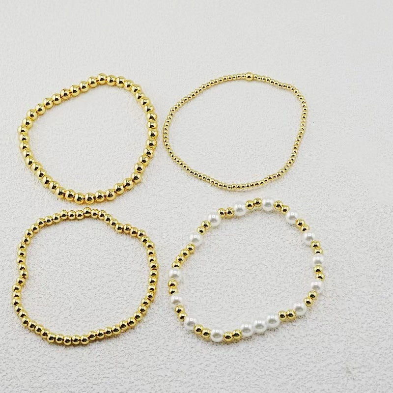 Gold  Bracelet Stack