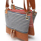 Tassel Zipper Shoulder Purse