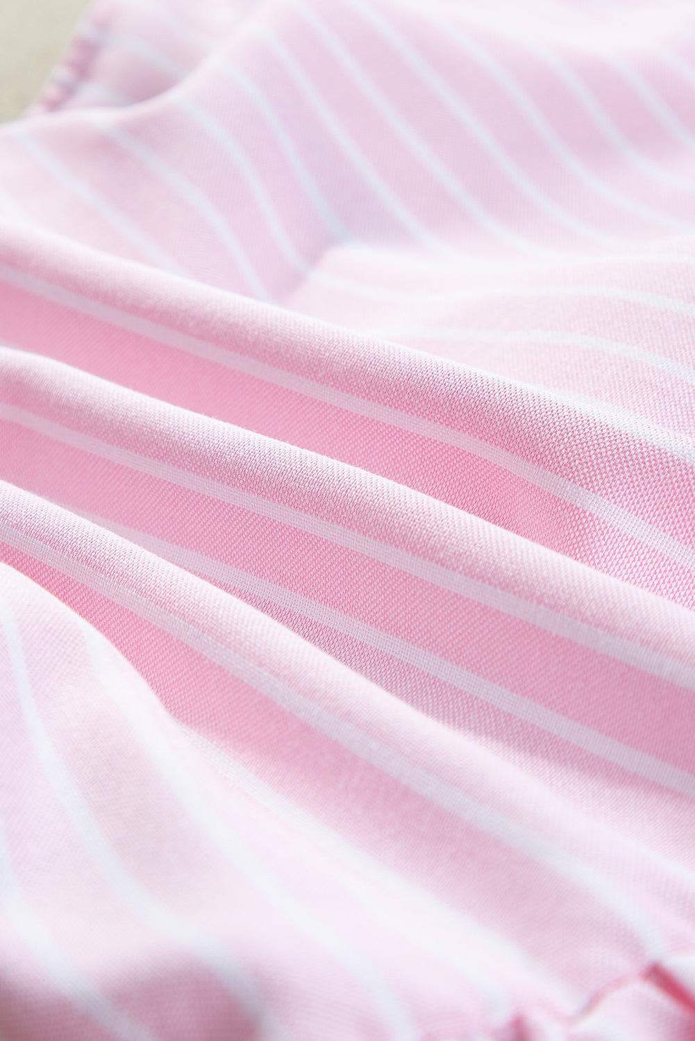 Bowknot Front Crew Neck Puff Sleeve Blouse