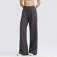 High-Waist Wide-Leg Sweatpants