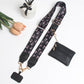 Phone Sling Shouder Strap with Coin Purse-Bow Print