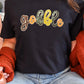 Gobble Sequin Letter Graphic Thanksgiving T Shirt